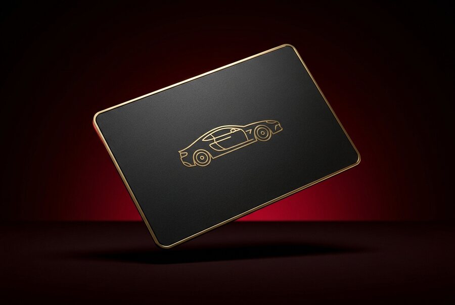 DeedStash card for cars